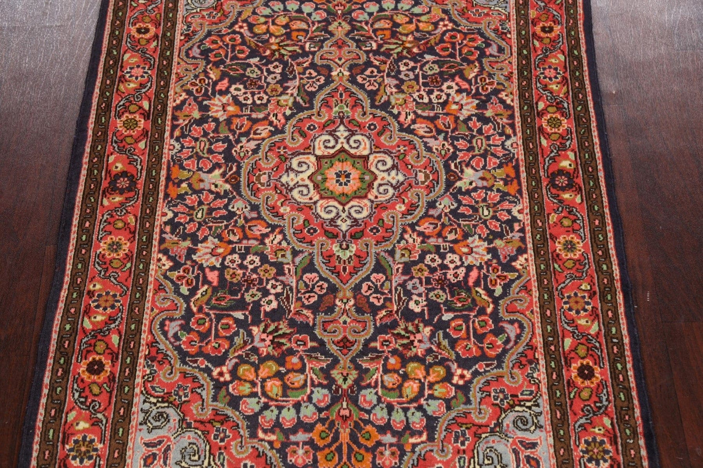 Floral Tabriz Persian Area Rug 4x5