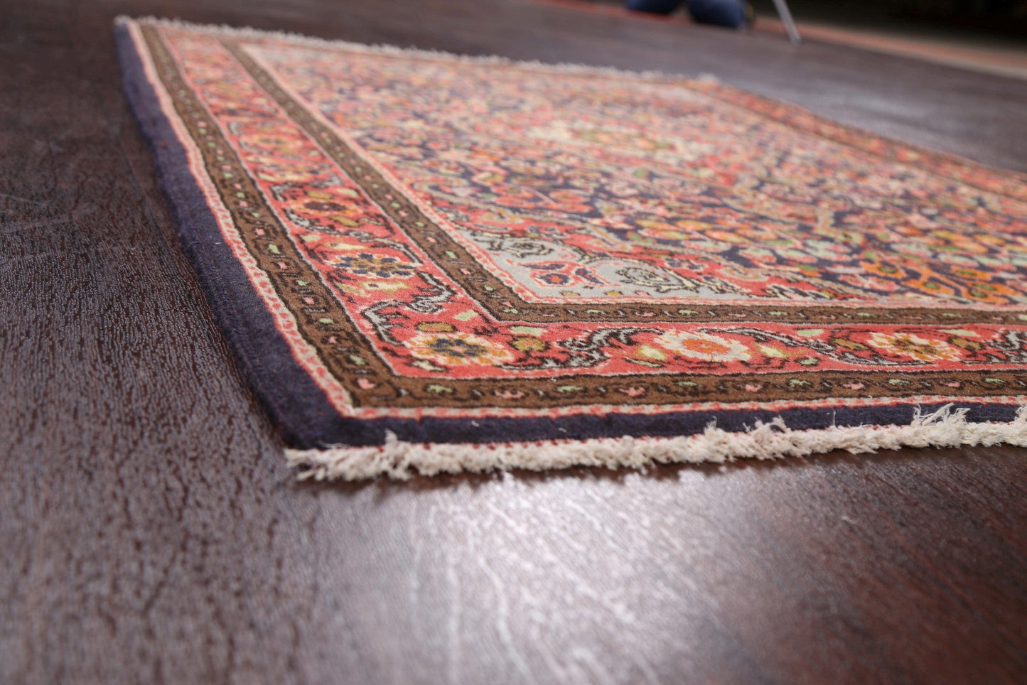 Floral Tabriz Persian Area Rug 4x5