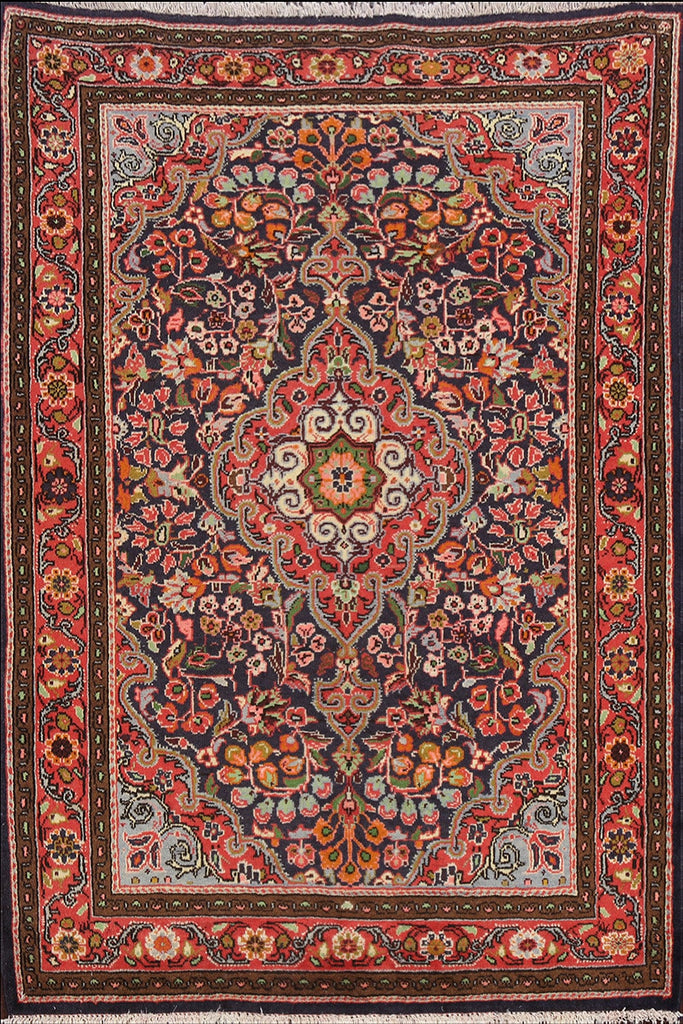 Floral Tabriz Persian Area Rug 4x5