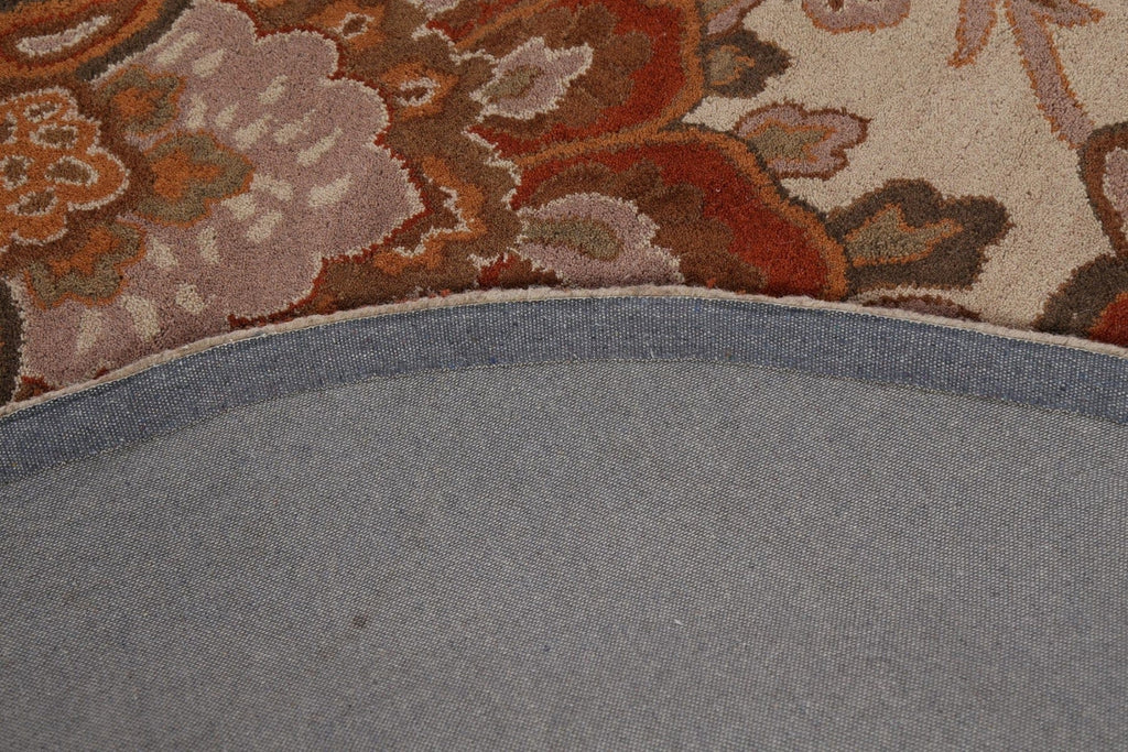 Floral Round Rug 8x8