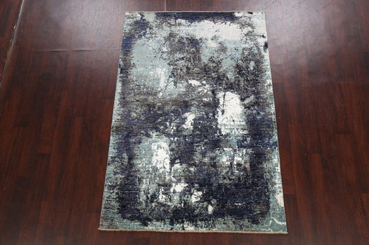 Artistic Modern Abstract Oriental Area Rug 5x7