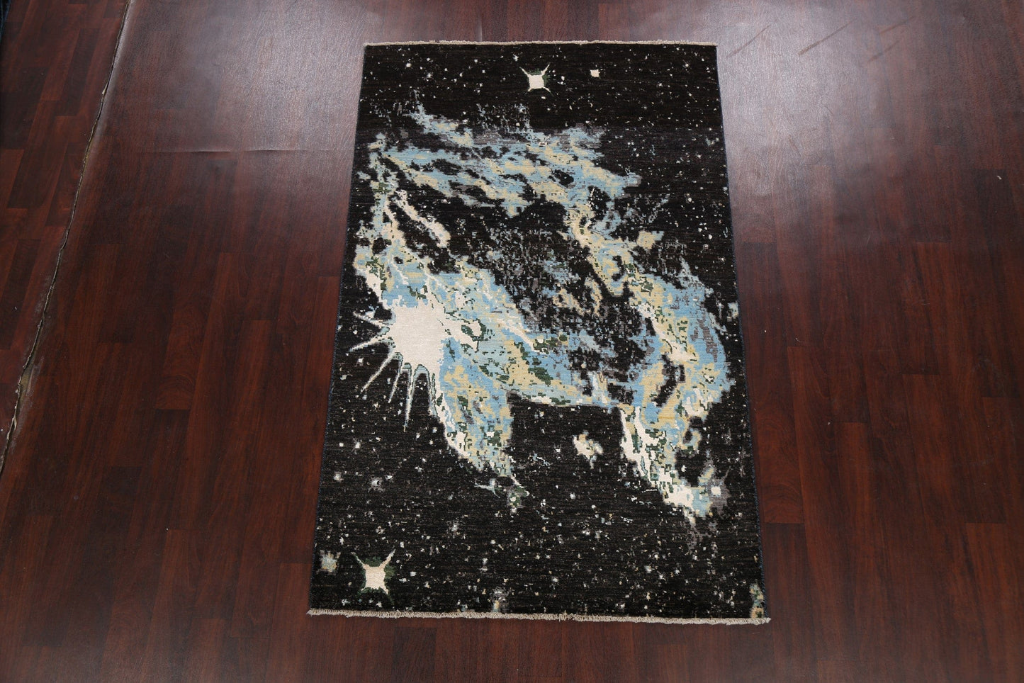 Artistic Modern Abstract Oriental Area Rug 5x7