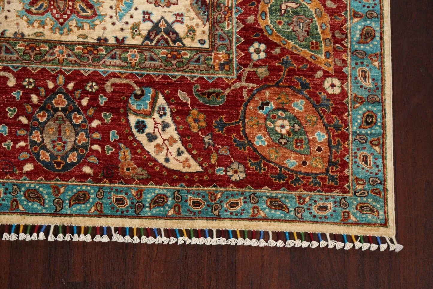 Floral Kazak Oriental Area Rug 5x7