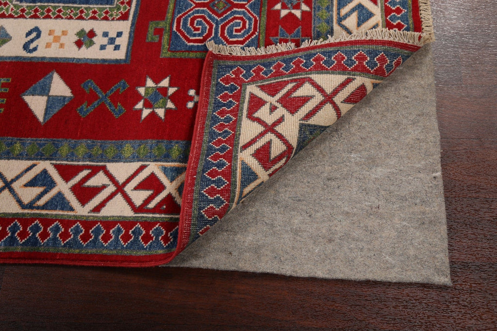 Geometric Kazak Oriental Area Rug 6x8