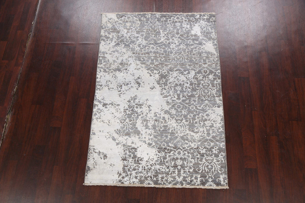 All-Over Distressed Art & Craft Oriental Area Rug 5x7