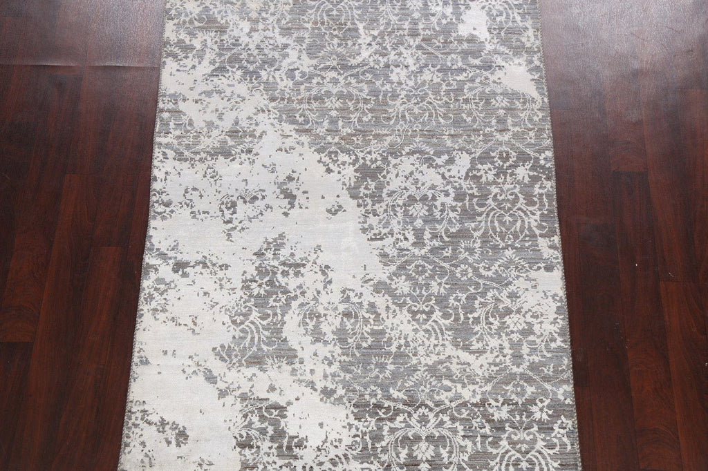 All-Over Distressed Art & Craft Oriental Area Rug 5x7