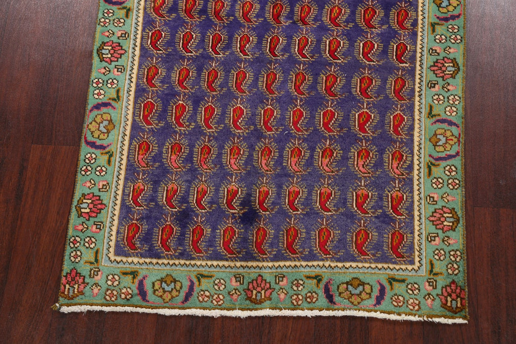 All-Over Paisley Tabriz Persian Wool Rug 3x5