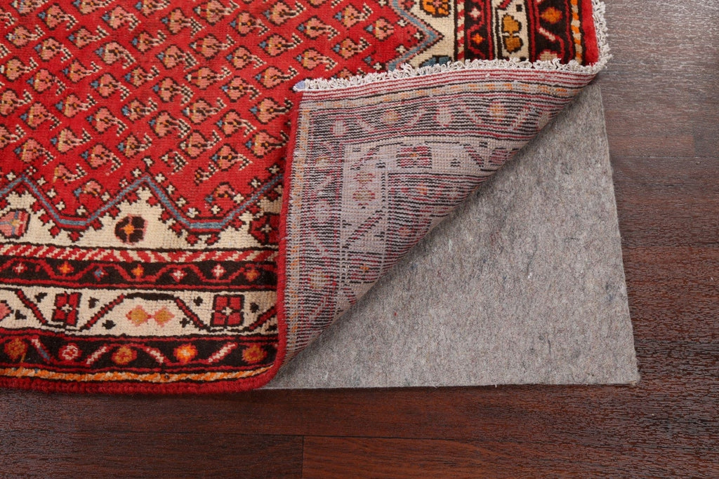 Red Boteh Botemir Persian Area Rug 3x5