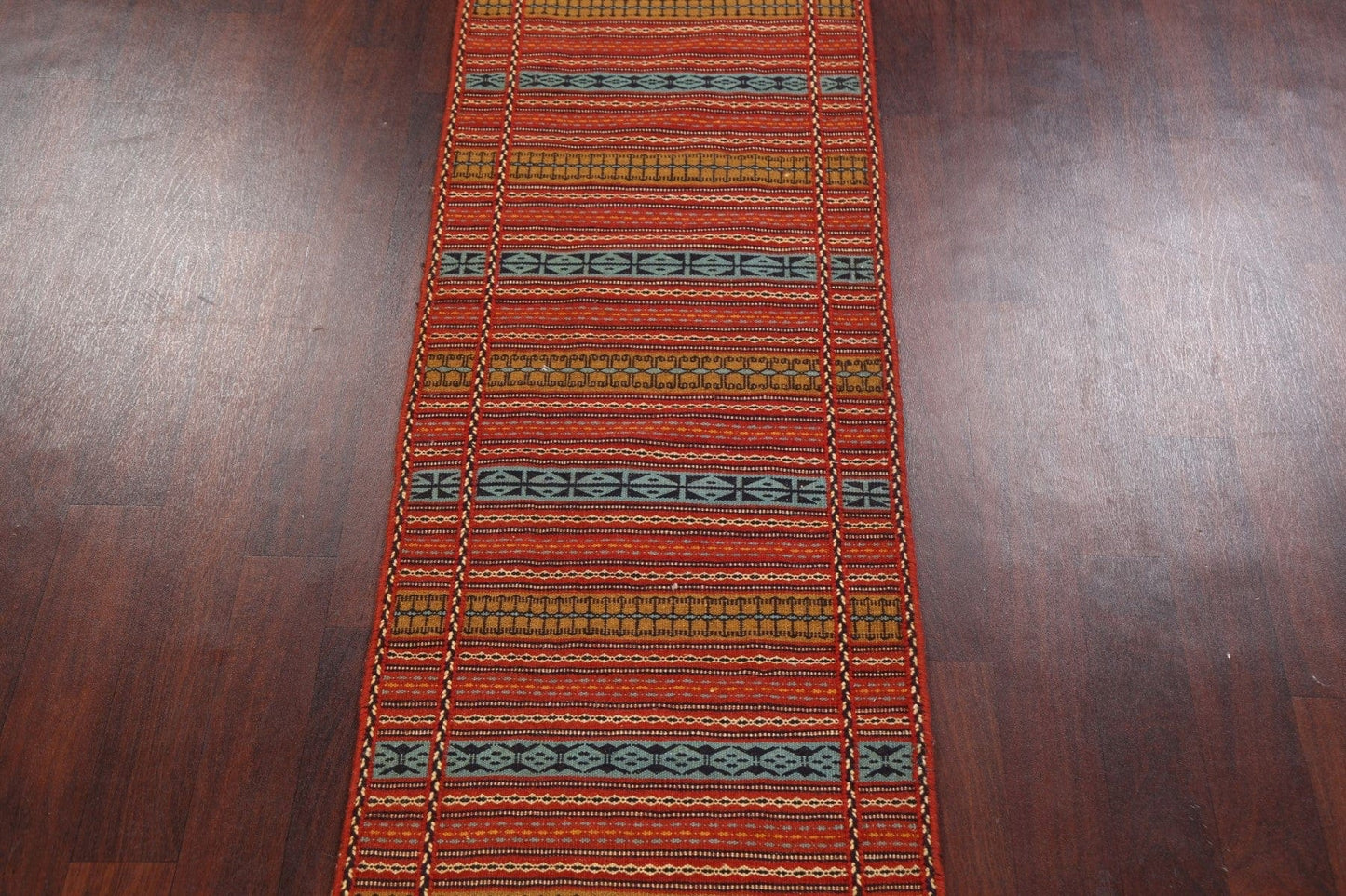 Tribal Kilim Sirjan Persian Runner Rug 2x7