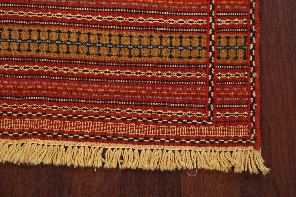 Tribal Kilim Sirjan Persian Runner Rug 2x7