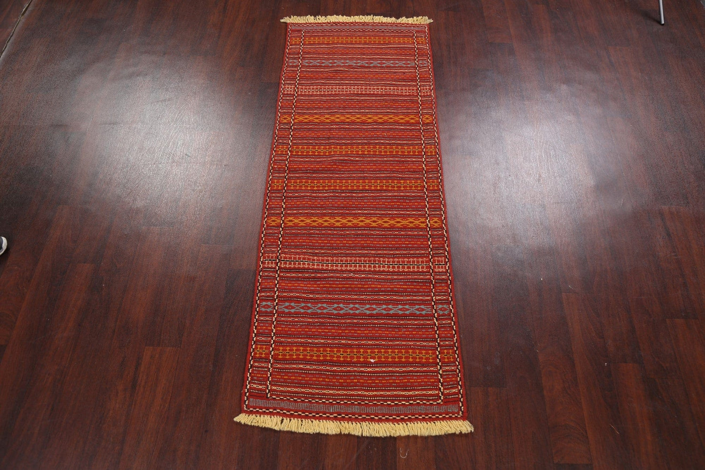 Tribal Kilim Sirjan Persian Runner Rug 2x7