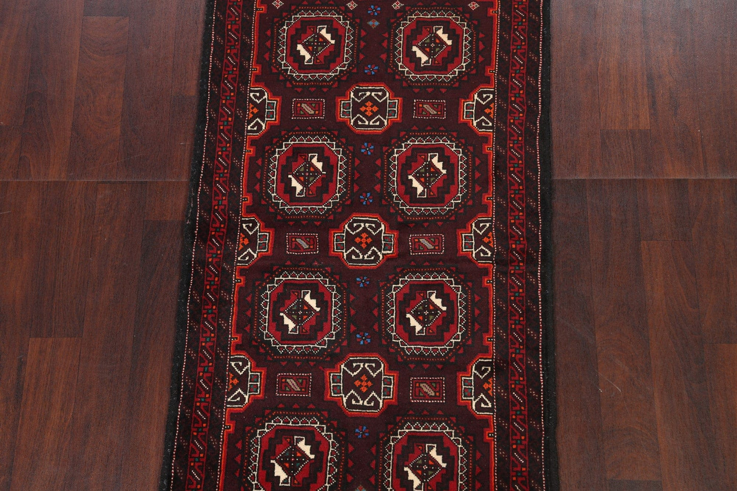 Elephant Foot Balouch Persian Area Rug 3x6