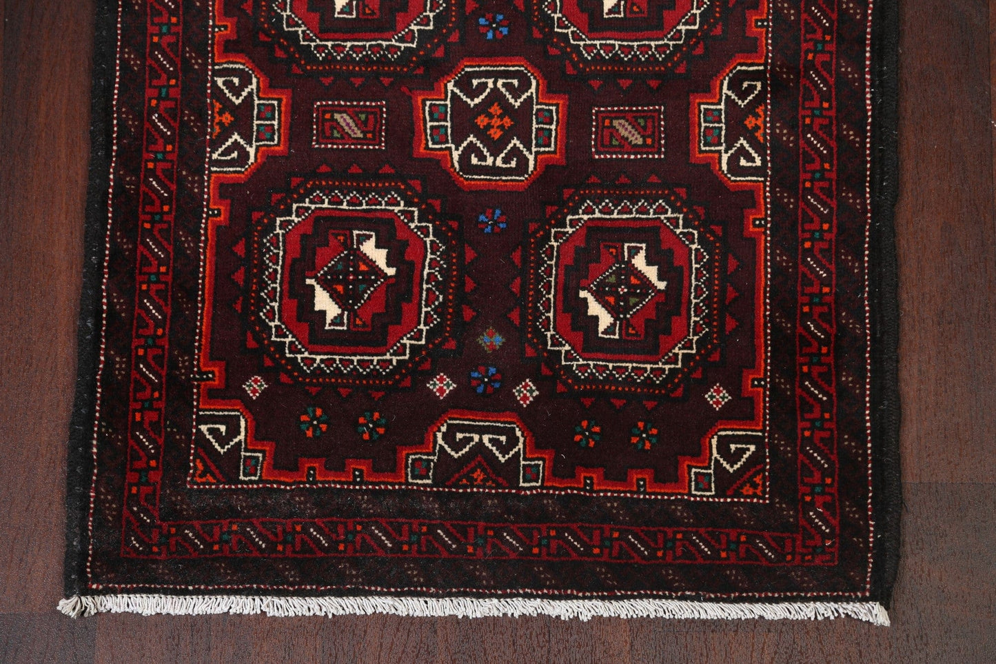 Elephant Foot Balouch Persian Area Rug 3x6