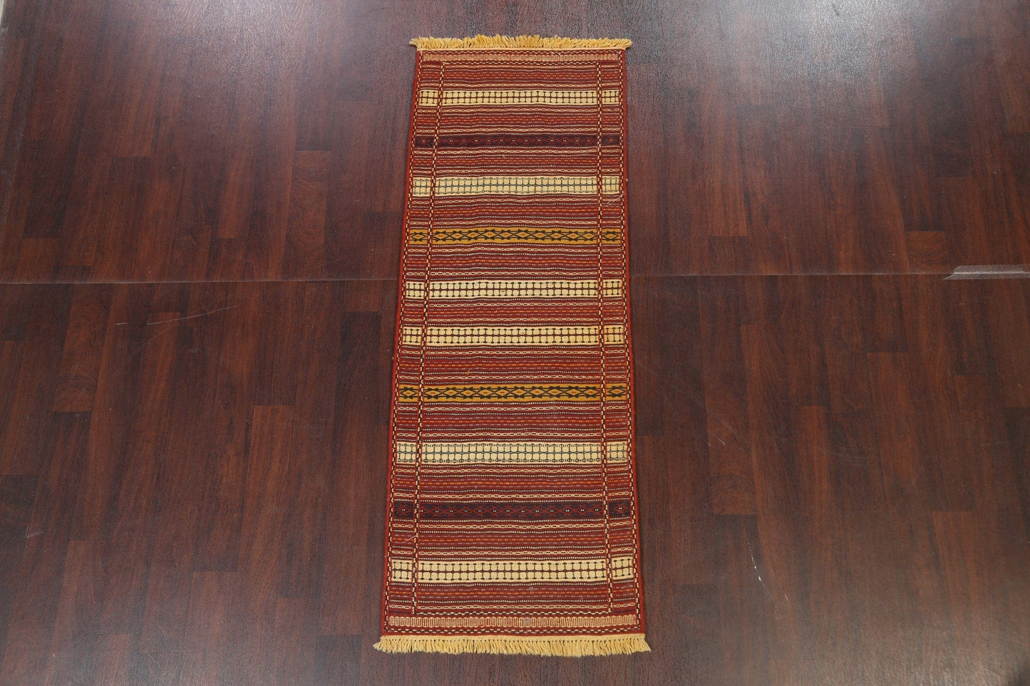 Tribal Kilim Sirjan Persian Runner Rug 2x7