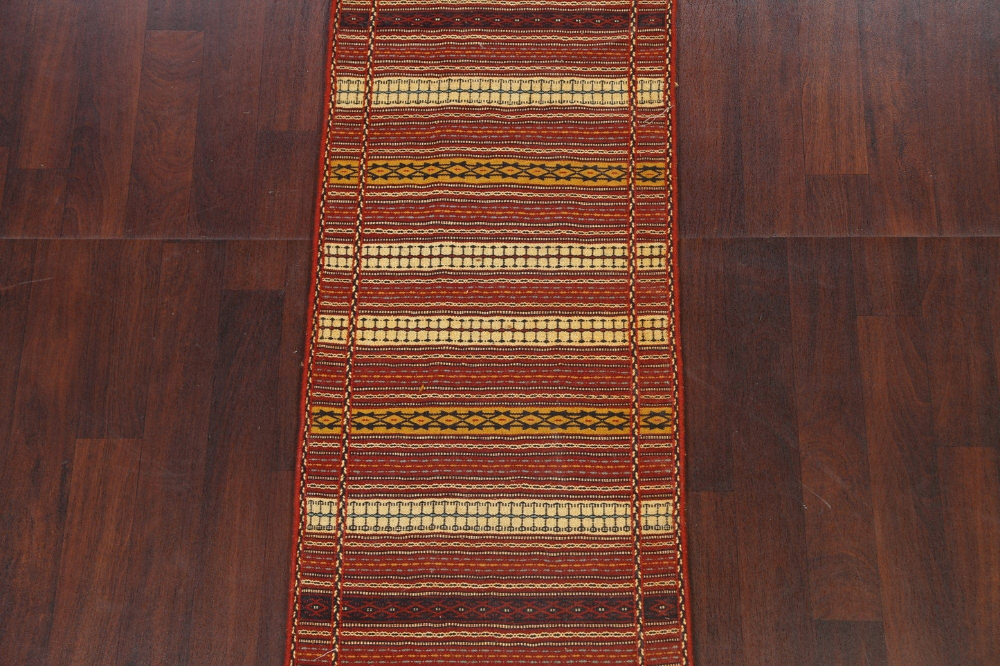 Tribal Kilim Sirjan Persian Runner Rug 2x7