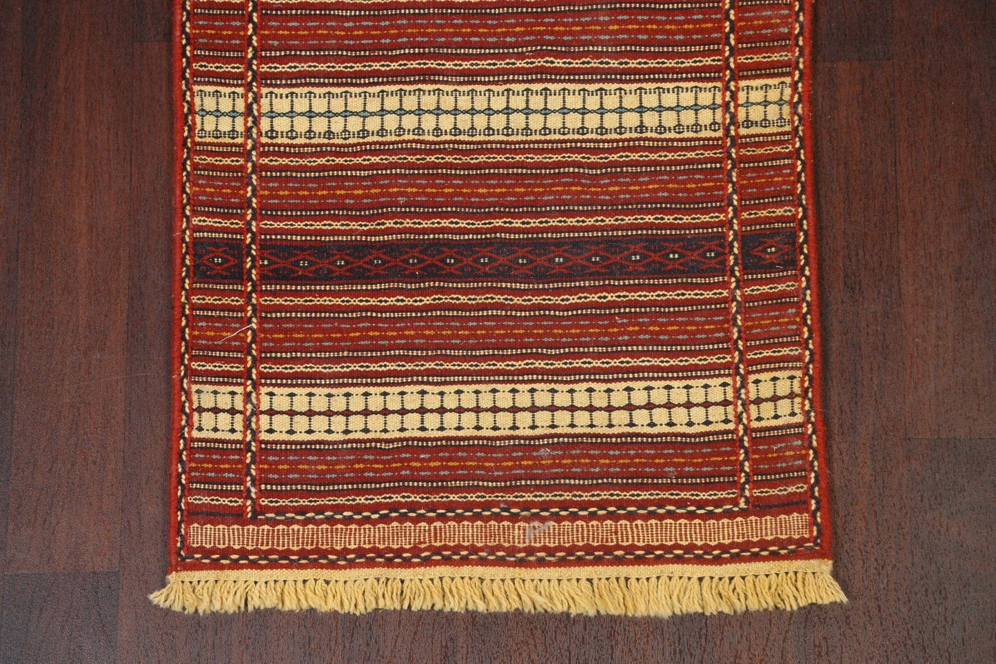 Tribal Kilim Sirjan Persian Runner Rug 2x7