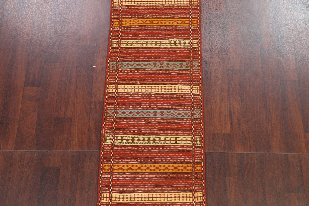 Tribal Kilim Sirjan Persian Runner Rug 2x7