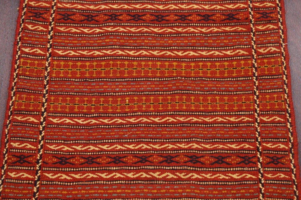 Tribal Kilim Sirjan Persian Runner Rug 2x7