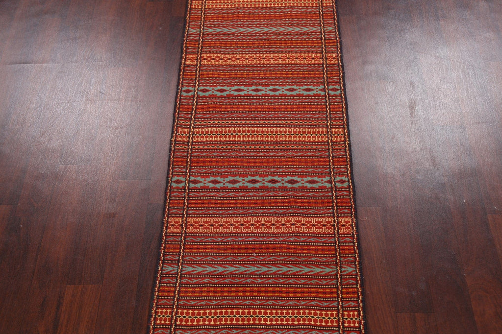 Tribal Kilim Sirjan Persian Runner Rug 2x7