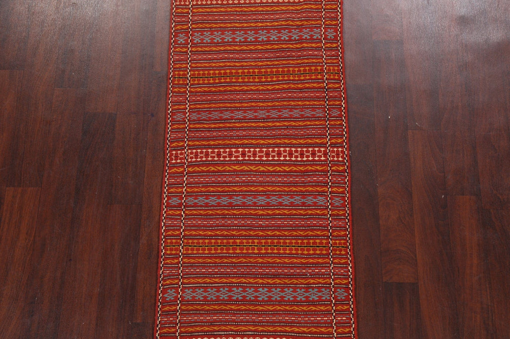 Tribal Kilim Sirjan Persian Runner Rug 2x6