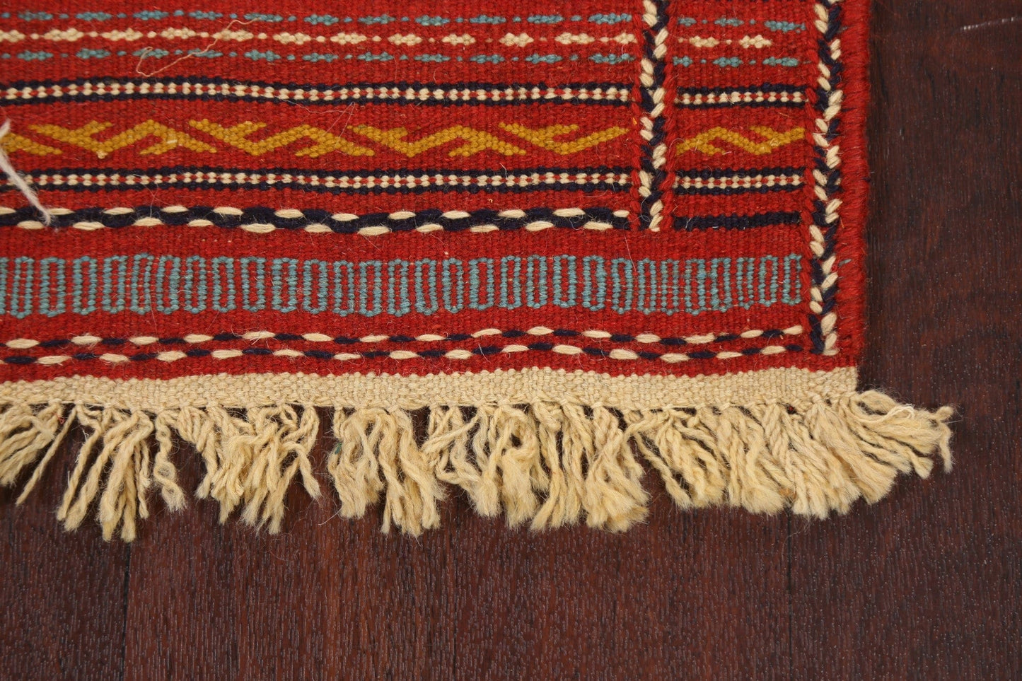 Tribal Kilim Sirjan Persian Runner Rug 2x6