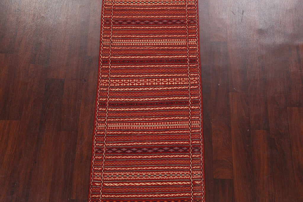 Tribal Kilim Sirjan Persian Runner Rug 2x7