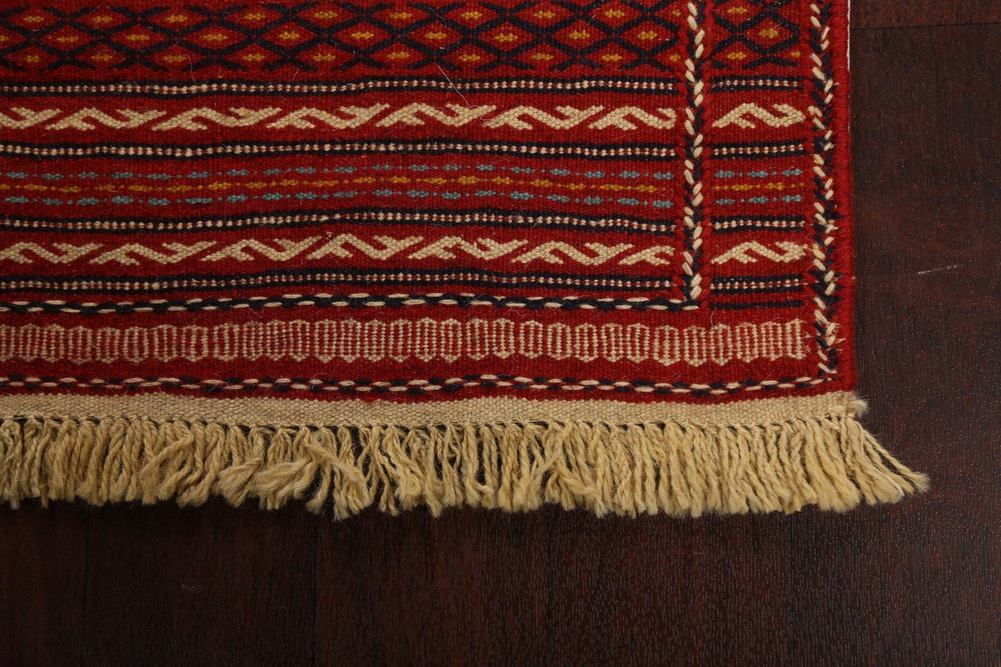 Tribal Kilim Sirjan Persian Runner Rug 2x7