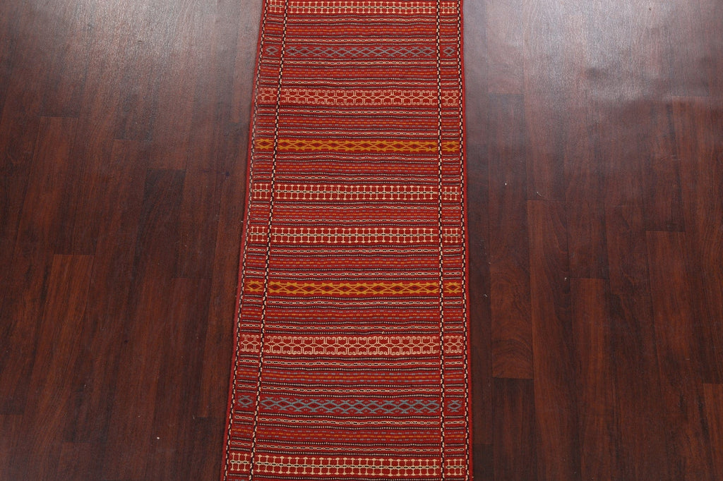 Tribal Kilim Sirjan Persian Runner Rug 2x7