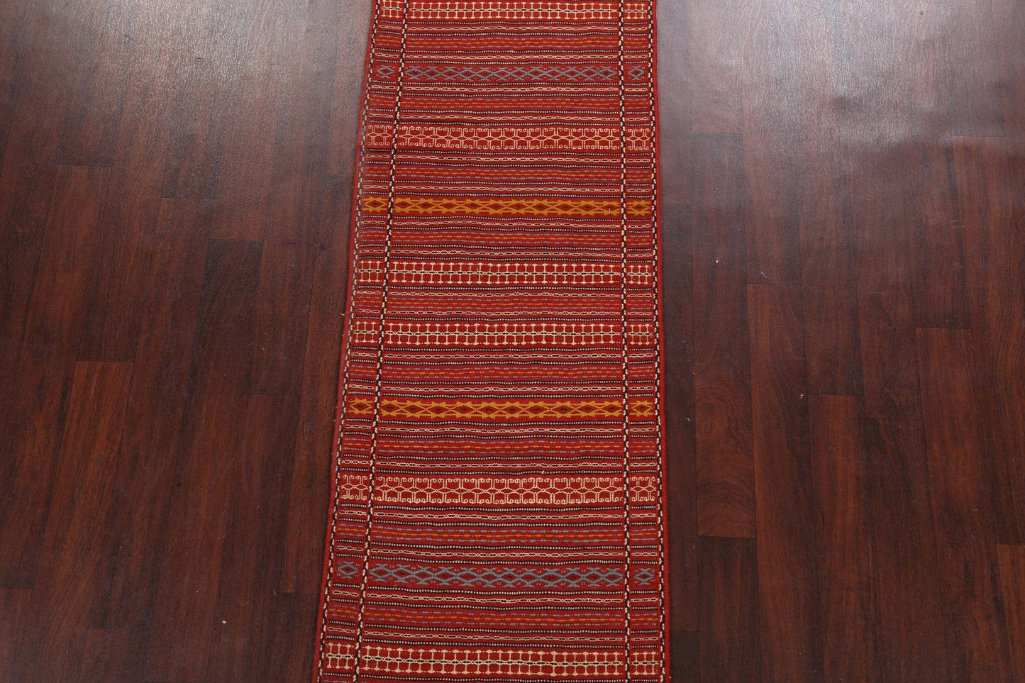 Tribal Kilim Sirjan Persian Runner Rug 2x7