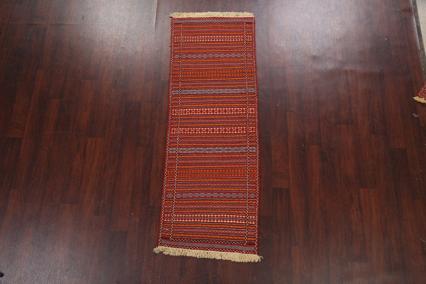 Tribal Kilim Sirjan Persian Runner Rug 2x6