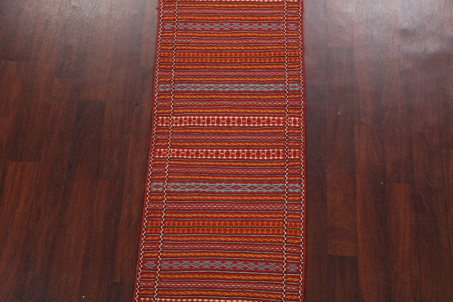 Tribal Kilim Sirjan Persian Runner Rug 2x6