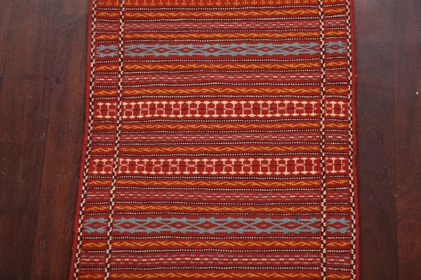 Tribal Kilim Sirjan Persian Runner Rug 2x6