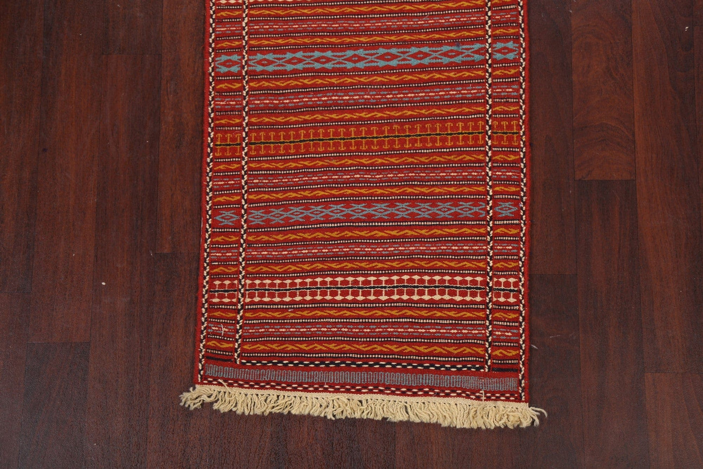 Tribal Kilim Sirjan Persian Runner Rug 2x6