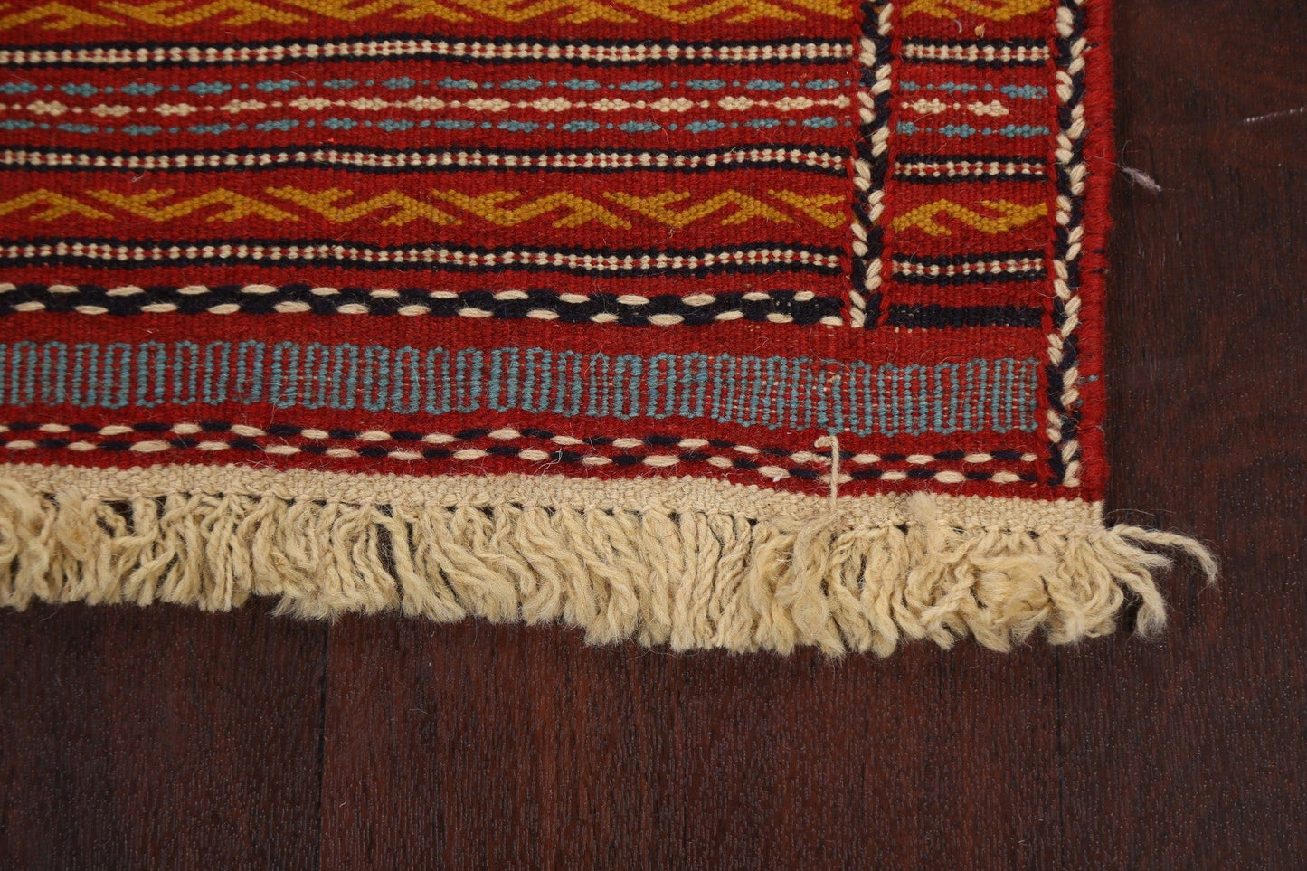 Tribal Kilim Sirjan Persian Runner Rug 2x6