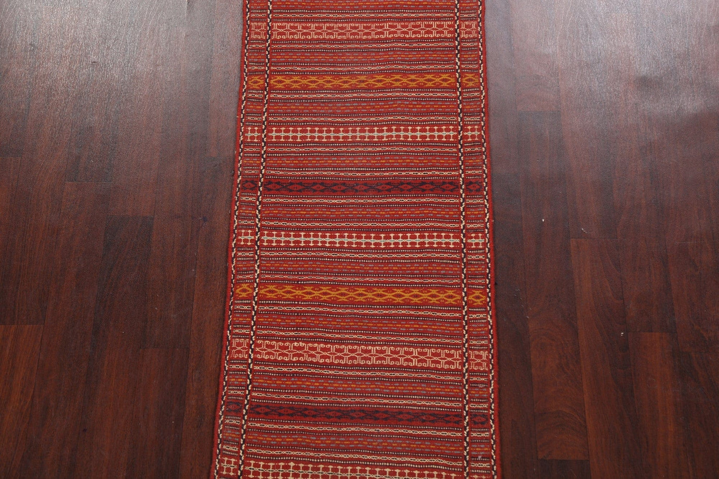 Tribal Kilim Sirjan Persian Runner Rug 2x7