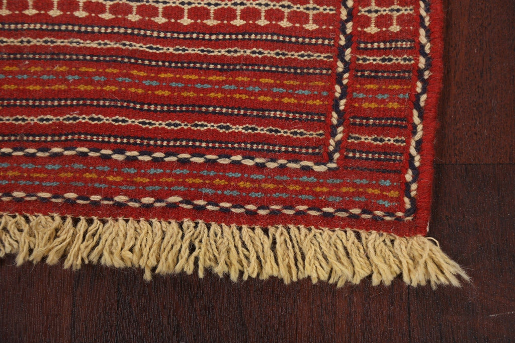 Tribal Kilim Sirjan Persian Runner Rug 2x7