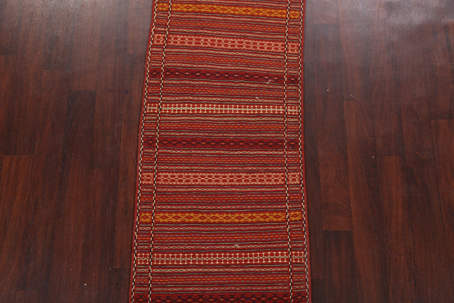 Tribal Kilim Sirjan Persian Runner Rug 2x7