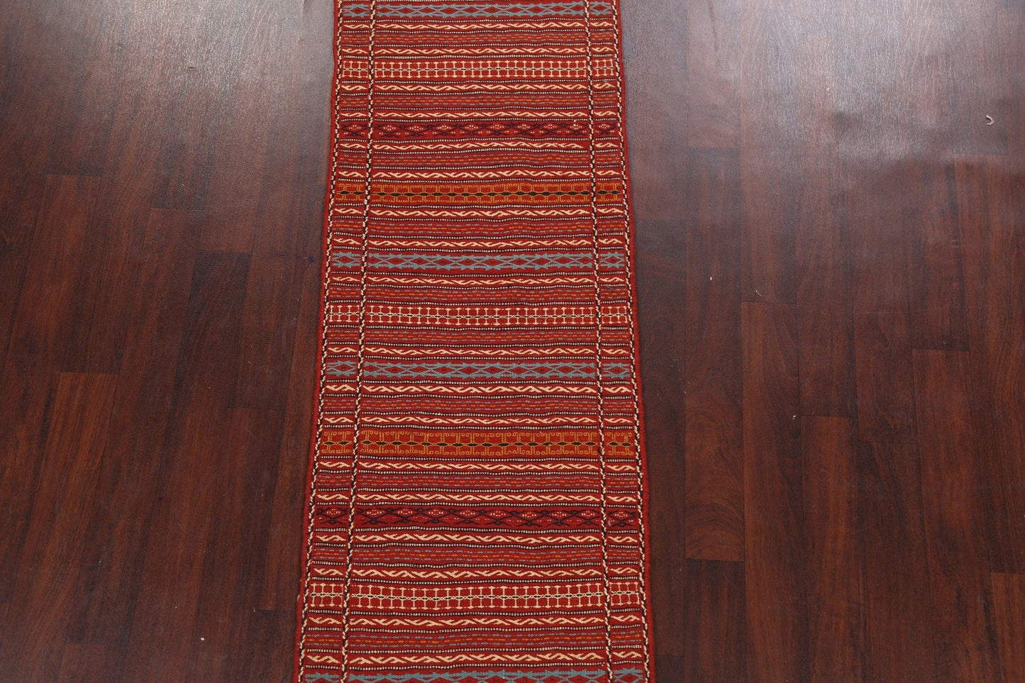 Tribal Kilim Sirjan Persian Runner Rug 2x7