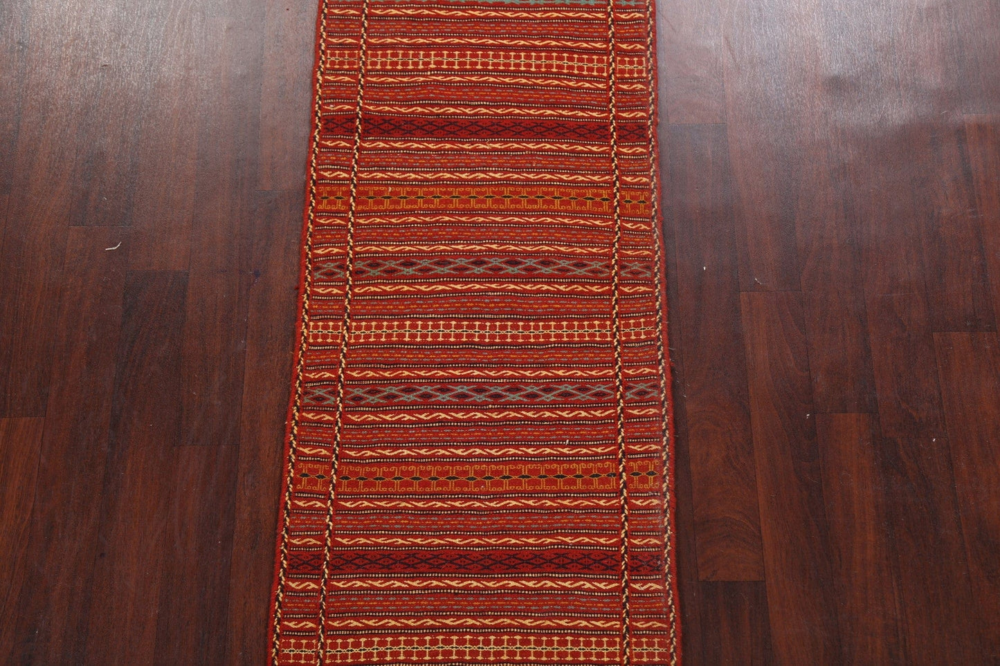 Tribal Kilim Sirjan Persian Runner Rug 2x7