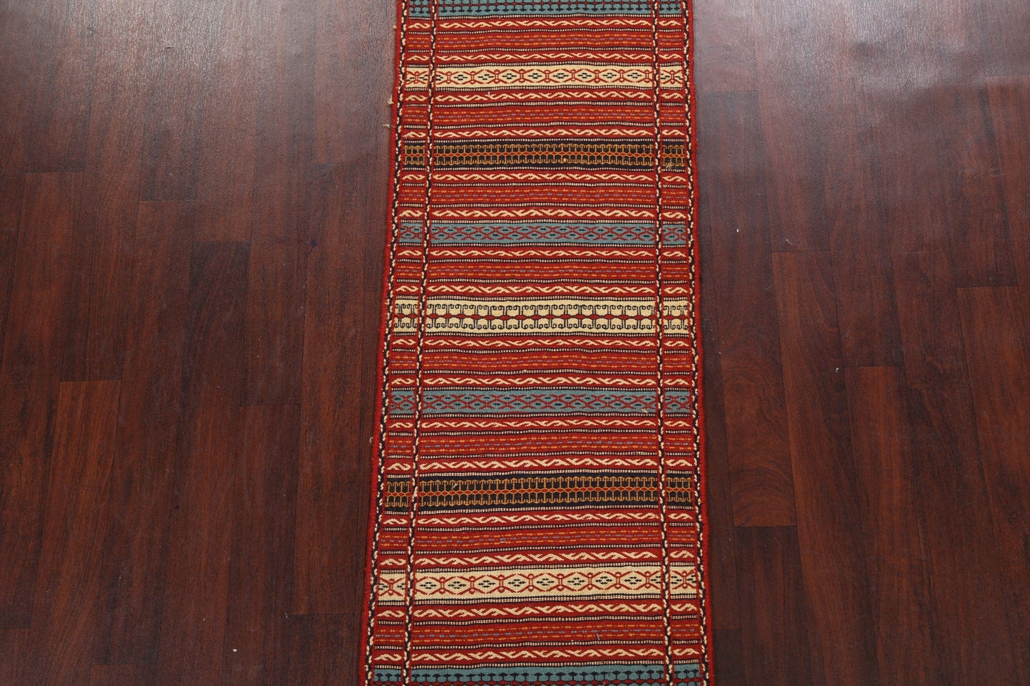 Tribal Kilim Sirjan Persian Runner Rug 2x7