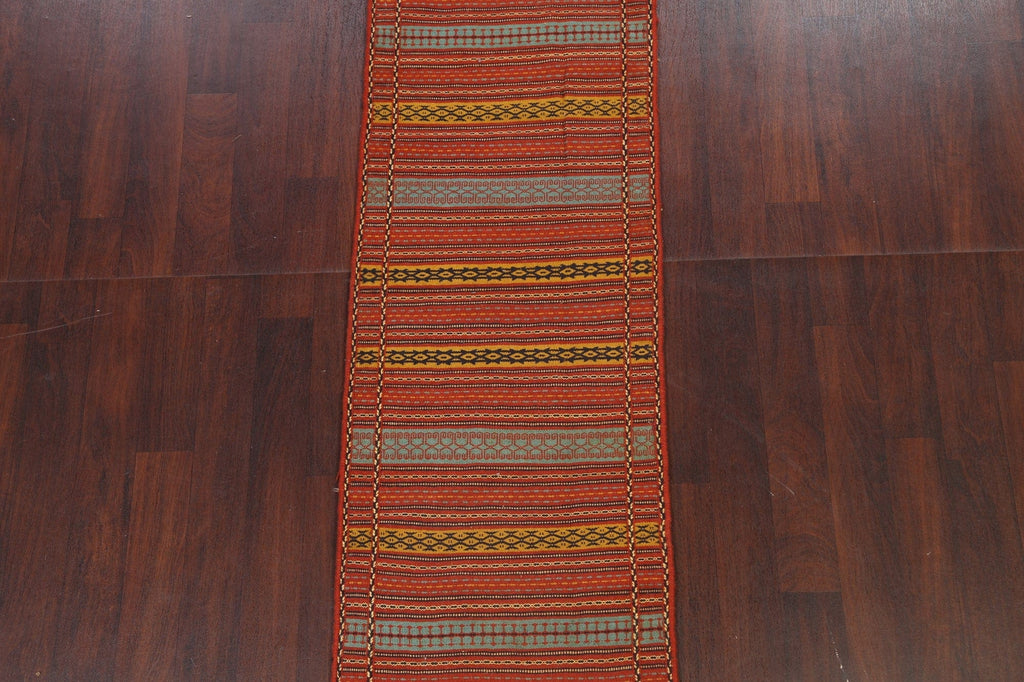 Tribal Kilim Sirjan Persian Runner Rug 2x7