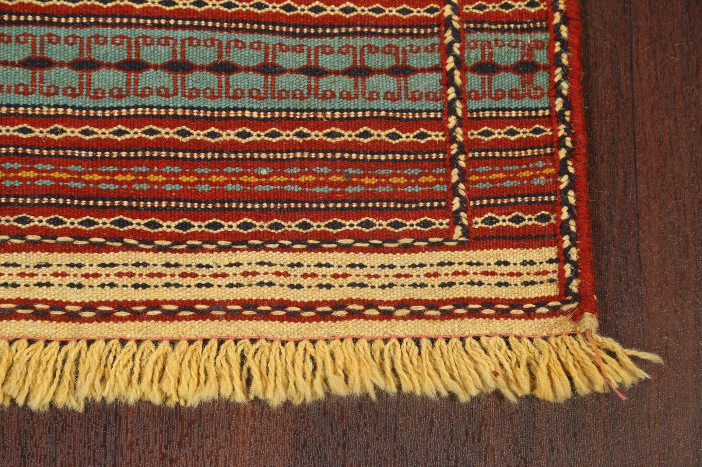 Tribal Kilim Sirjan Persian Runner Rug 2x7