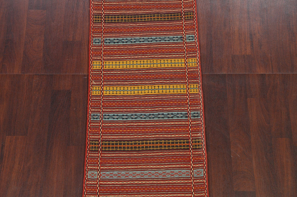 Tribal Kilim Sirjan Persian Runner Rug 2x7