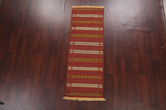 Tribal Kilim Sirjan Persian Runner Rug 2x6