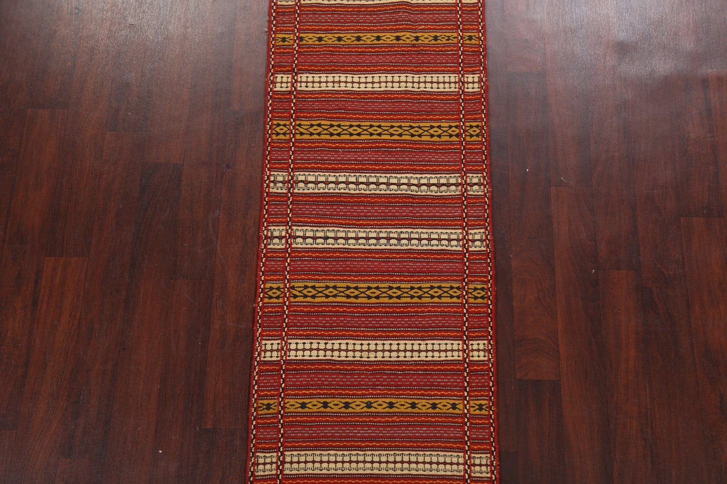 Tribal Kilim Sirjan Persian Runner Rug 2x6