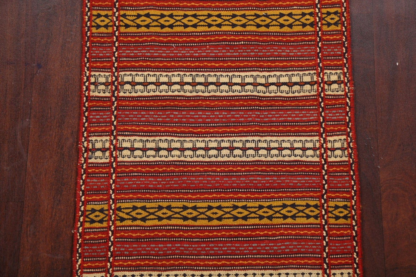 Tribal Kilim Sirjan Persian Runner Rug 2x6