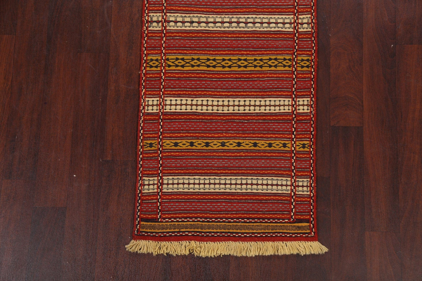 Tribal Kilim Sirjan Persian Runner Rug 2x6