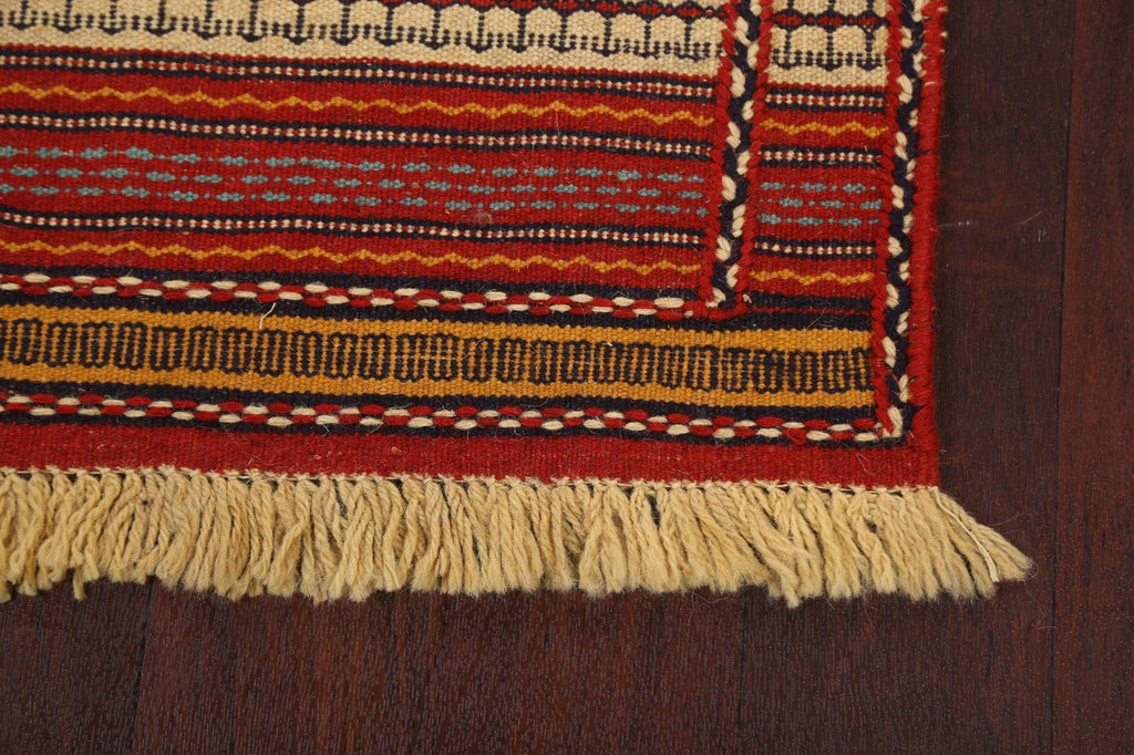 Tribal Kilim Sirjan Persian Runner Rug 2x6