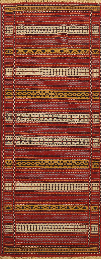 Tribal Kilim Sirjan Persian Runner Rug 2x6