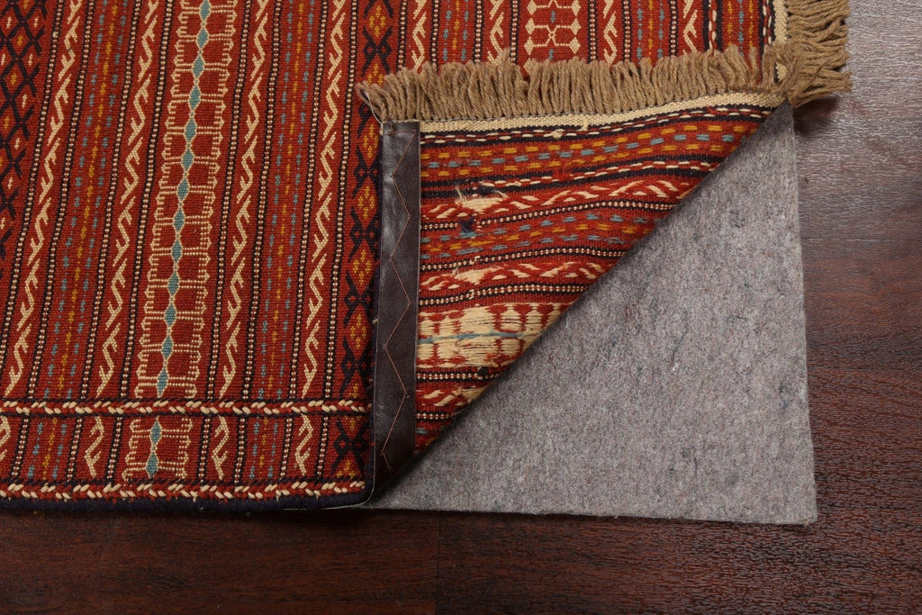 Tribal Kilim Sirjan Persian Runner Rug 2x7